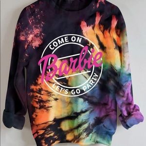 NWT come on Barbie let’s go party sweatshirt
